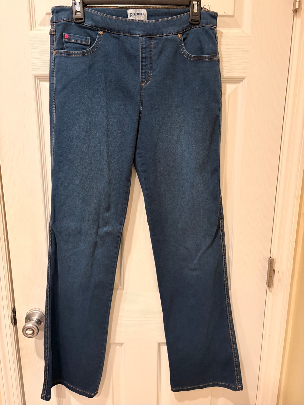 Pajama Jeans brand Women's Dark Blue Bootcut Jeans